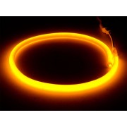 Гибкий неон 220V SMD 2835/120 (IP67) Yellow (круглый)